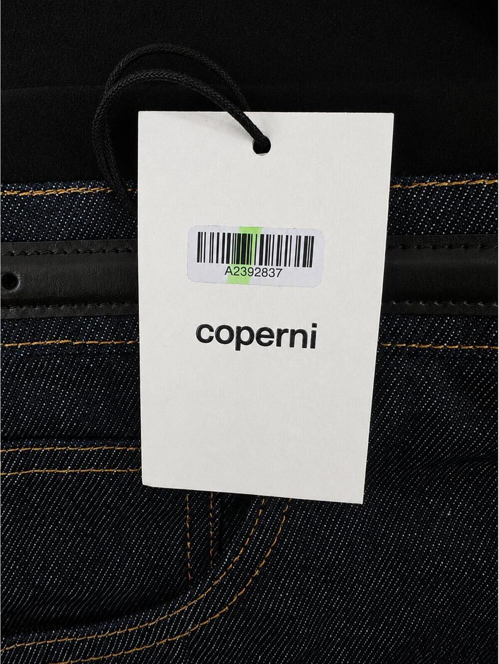 Coperni Hybrid Denim Flare Trousers Dark Indigo IT 42 US 6 | NWT - Picture 9 of 9